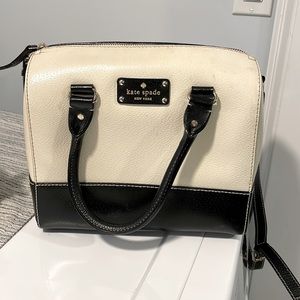Kate Spade Purse - Black and White